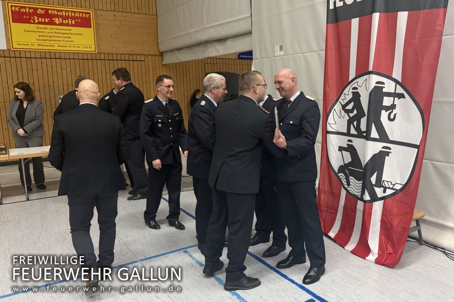 Jahreshauptversammlung der FF Stadt Mittenwalde